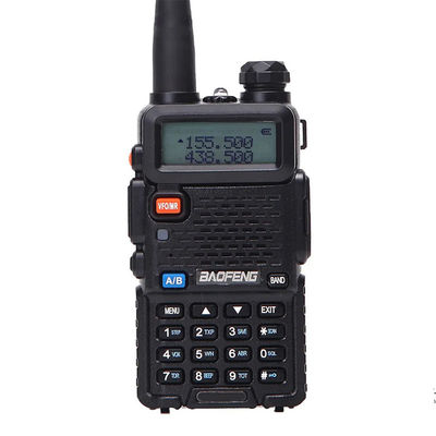 Buy Digital Two Way Radio Baofeng UV-5RX Tri-band 5watt Wireless Long Range Professional Handheld Ham Black Transmitter online manufacture