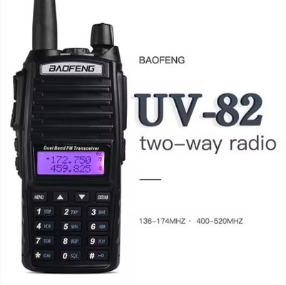 Buy UV-82 Dual Band Business Two Way Radio Transceiver Walkie Talkie 16 Channel With Wireless online manufacture