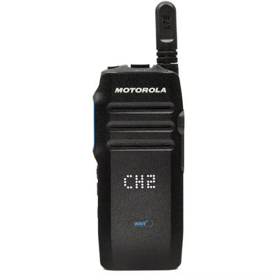 Buy Motorola TLK 100 Two Way Radio 18 Hours Battery Life Black Motorola Wireless Walkie Talkie with Li-Ion 2300 mAh Battery online manufacture