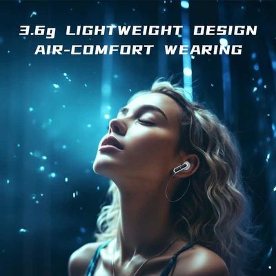Buy Earphone And Microphone Bluetooth Wireless Type Earphone And Microphone With Touch Control And Environmental Noise Cancellation ENC online manufacture