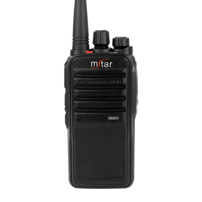 Buy MSTAR DP666EX Waterproof Explosion Proof Walkie Talkie 5W UHF VHF online manufacture