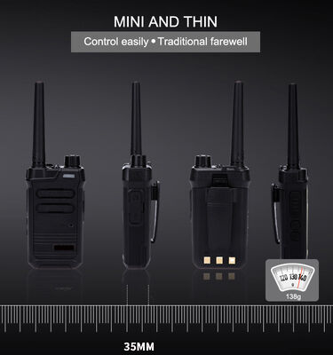 Buy Chierda CD-1C Cheap Wholesale FM Mini Walkie Talkie UHF Two Way Radio online manufacture