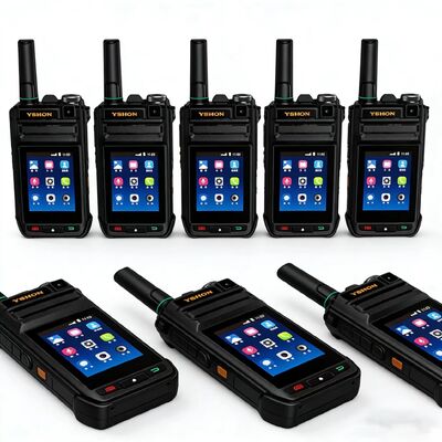 Buy YSHON Q-3588S Android Intercom High Power 4G POC Two Way Radio with 5000km Long Range Walkie Talkie online manufacture