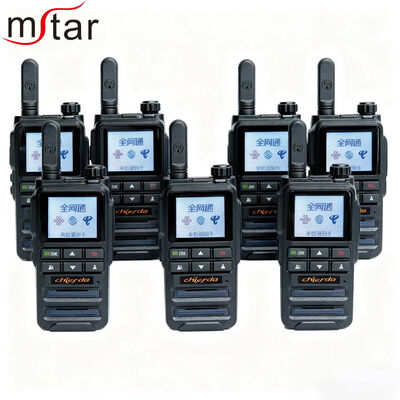 Buy Chierda CD-A7 PLUS 4G POC Two Way Radio with 1500-2000mAh Battery and >50km Range for Fleet Logistics online manufacture