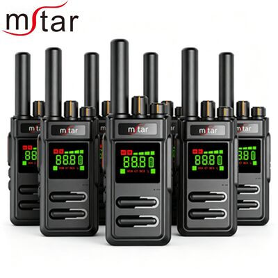 Buy MSTAR DG-798 Professional Walkie Talkie with 5000km Range Wireless Transmitter and One Key Frequency VOX Flashlight FM online manufacture
