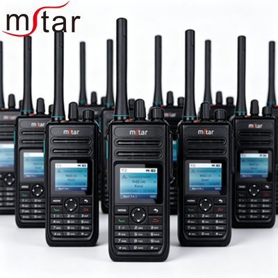 Buy M768 Rugged Rechargeable Two Way Radio Walkie Talkie with DMR and POC Network for Construction Security Hotel online manufacture