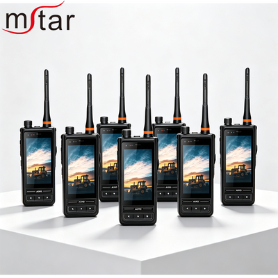 Buy AORO M6 4G Full Netcom Android 10 IP68 Long Range Transmitter Professional Black Handheld Walkie Talkie Smart Phone online manufacture