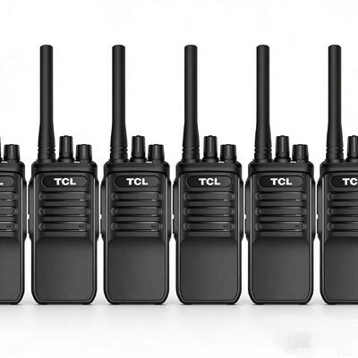 TCL Ht6 Plus IP68 Waterproof Dustproof Walkie Talkie with VOX Frequency Modulation and Level 9 Noise Reduction