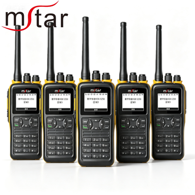 Mstar Long Range Walkie Talkie with 1.77inch Screen and IP65 Protection Professional Two Way Radio