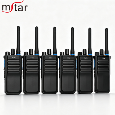 Caltta DH500 VHF UHF DMR Portable Radio with 64 Channels 5W Output Power and IP67 Waterproof